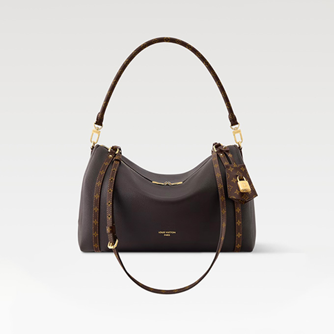 lv louis vuitton glossy leather hobo shoulder bag #m28160